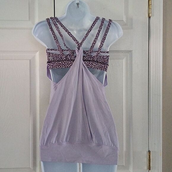 Lululemon Noveau Limits Tank Lilac size 4 NWOT - Picture 4 of 11